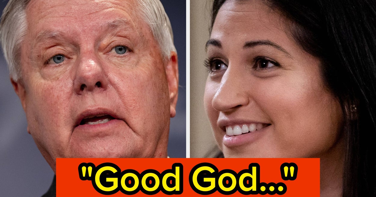 Stephen Millers kone står overfor alvorlig tilbakeslag for hennes "respektløse" respons på denne Lindsey Graham-hyllesten, og den er brutal