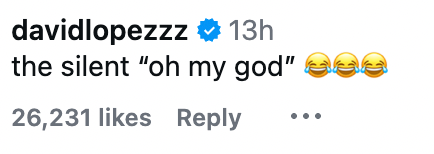Kommentar av davidlopezzz: