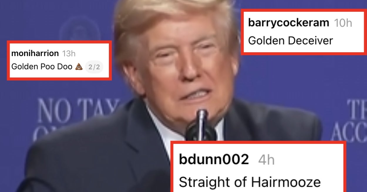 Internett har nettopp omdøpt Donald Trumps nye "hår", og forslagene er uhengslet