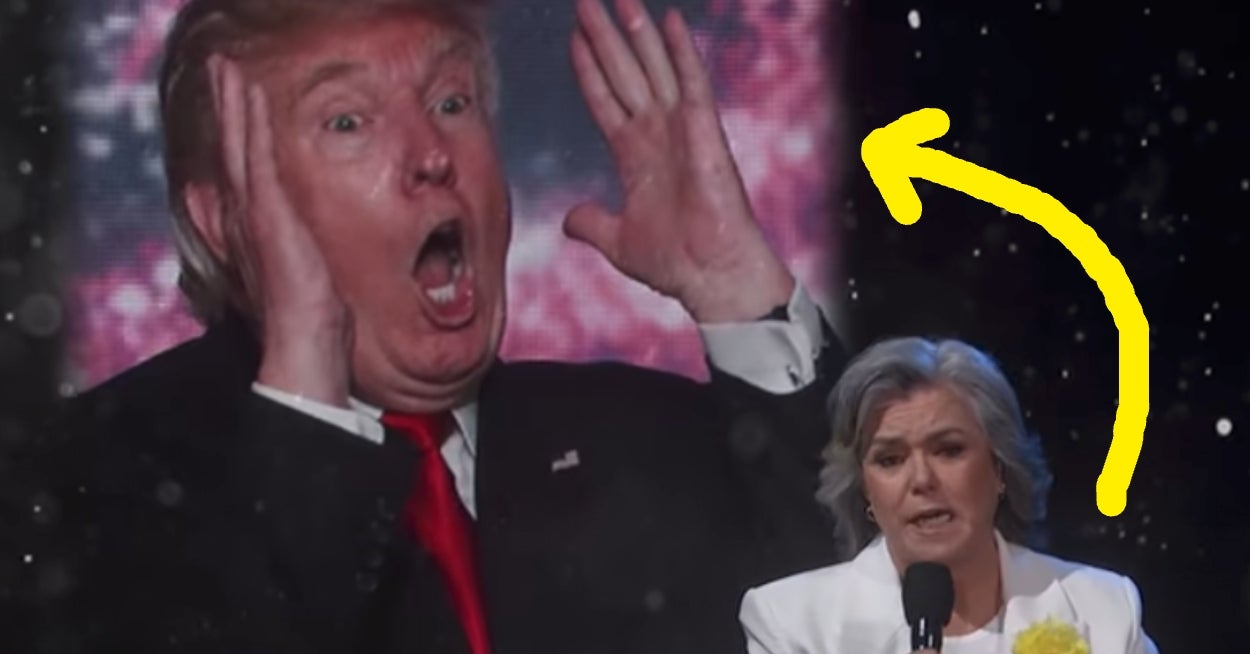 Rosie O'Donnell ga Trump 1 Final FU på "Kimmel," And It's A Keeper