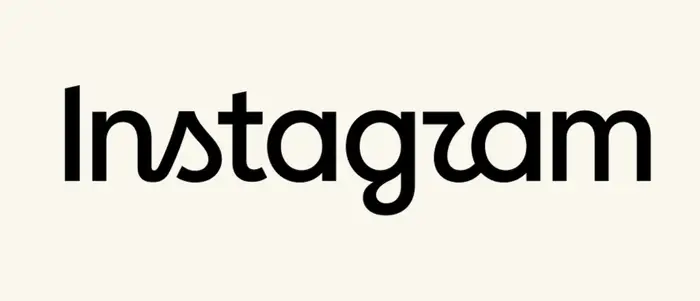 Bildet viser Instagram-logoen med ordet