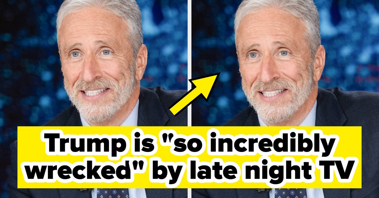 Jon Stewart Nails Hva er så "sjokkerende" med Trumps "skjørhet" mot sen kveld