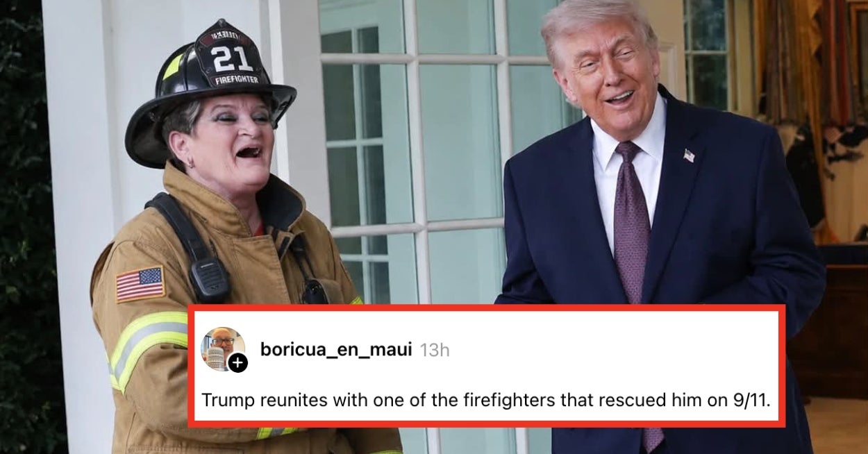 Jeg beklager, men disse memene om Trump på 9/11 er bare veldig morsomme