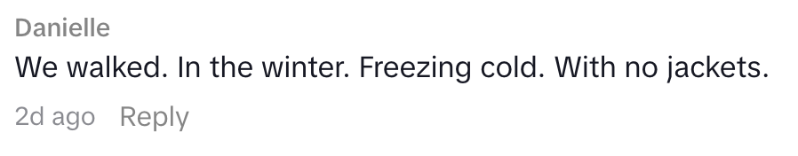 Kommentar av Danielle: