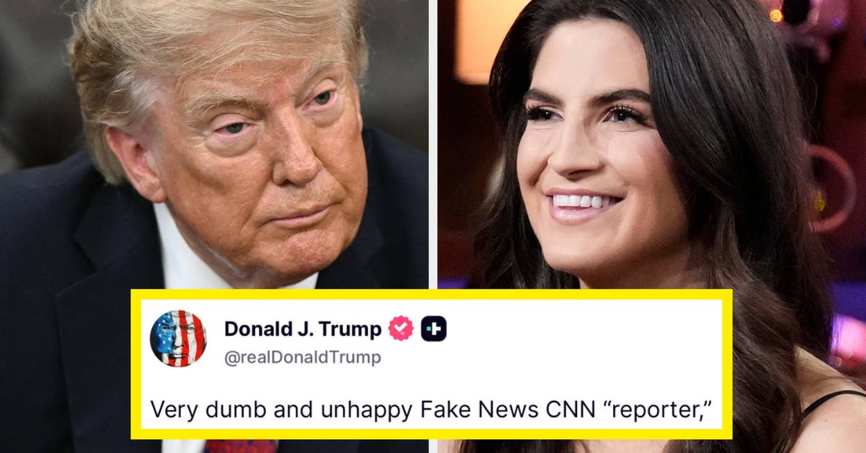 Donald Trump slo nettopp ut mot CNNs Kaitlan Collins i et vilt personlig angrep