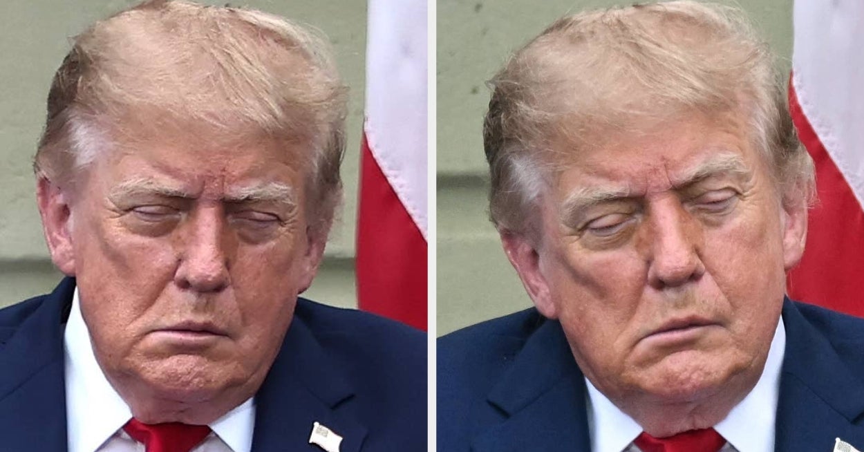 Jeg beklager, men du trenger virkelig, virkelig, VIRKELIG å se disse bildene av president Trump under 9/11-minnesmerket i dag