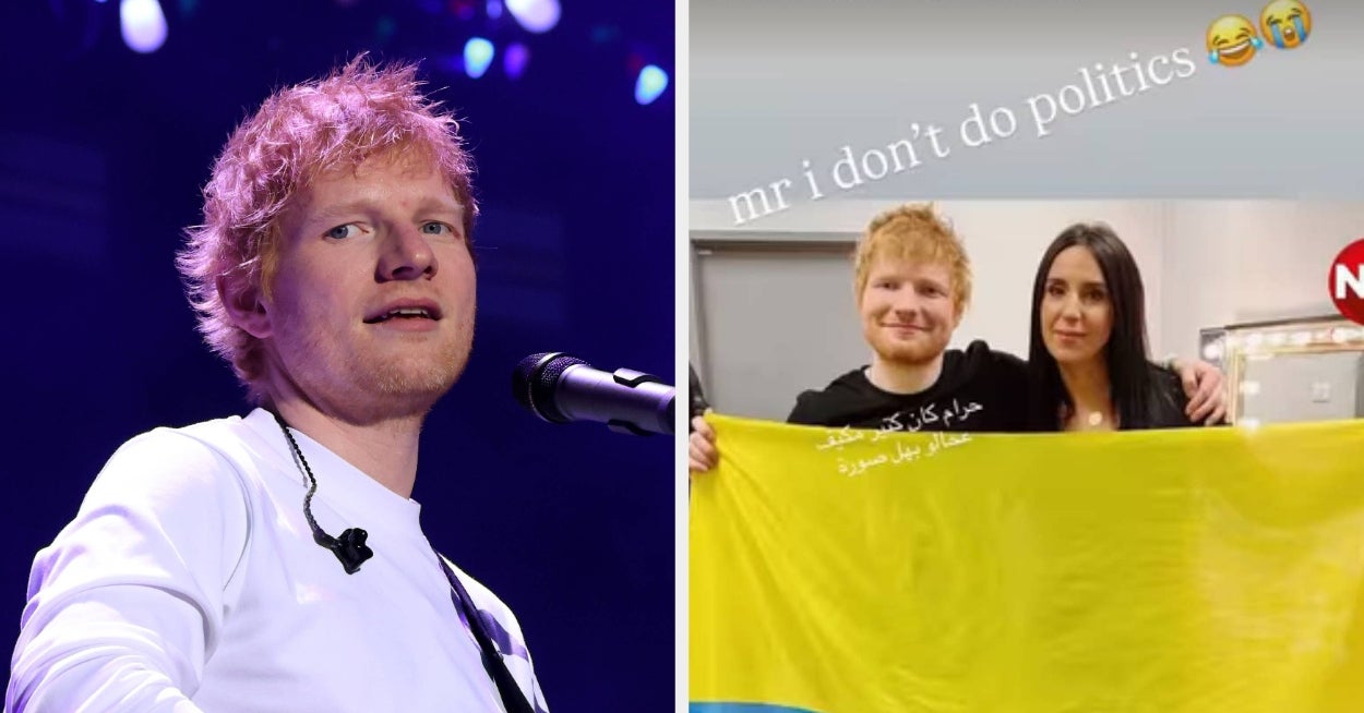 Ed Sheeran-reaksjonen ble akkurat så mye verre etter at fans kom gjennom med kvitteringer mot hans påstand om at han ikke bruker plattformen sin til politikk