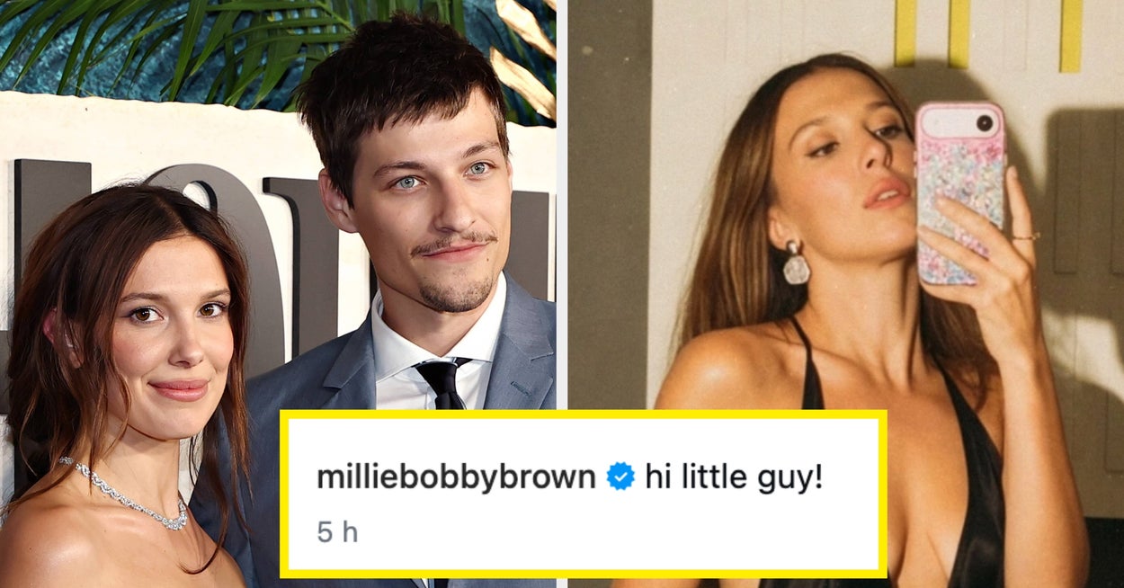 Millie Bobby Brown delte et første glimt av sitt andre barn da hun bekreftet rapporter om at hun og Jake Bongiovi har ønsket en annen baby velkommen