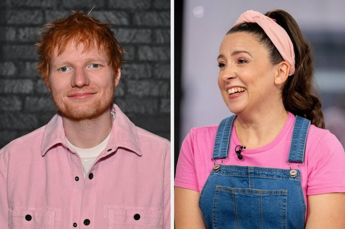 Delt bilde av Ed Sheeran og fru Rachel