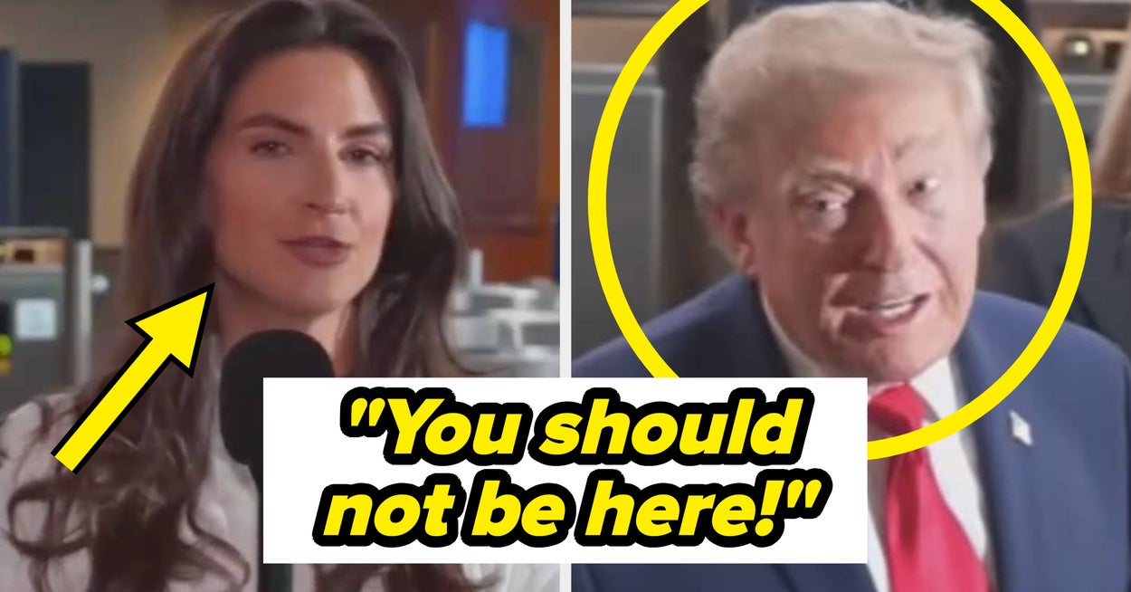 «Du bør ikke være her og dekke meg!»: Trump hadde en liten nedsmelting da han så Kaitlan Collins i forkant av FN-talen sin