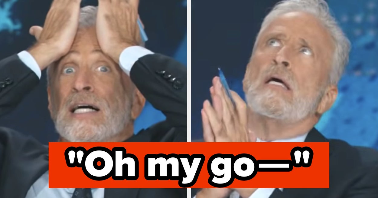 «Hva i helvete???»: Jon Stewart ble overrasket over denne ville nye Trump-rapporten